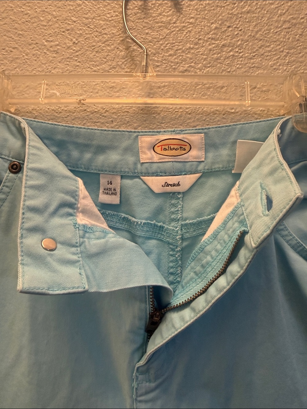 Talbots Light Blue Capris - Picture 2 of 3